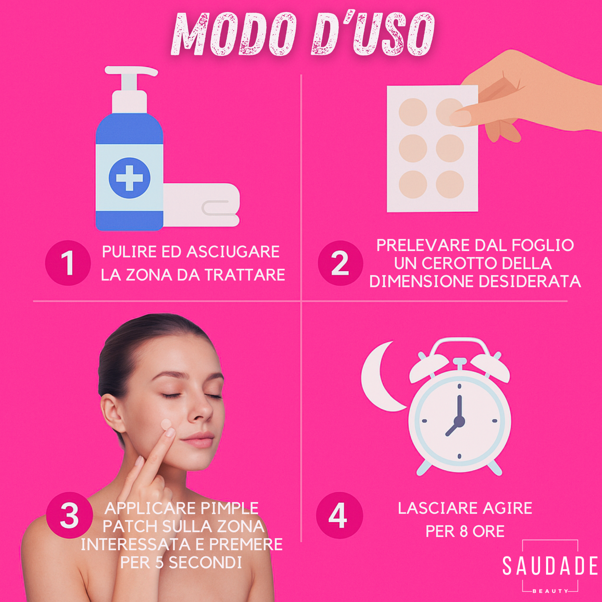 Cerotti Idrocolloidi Invisibili per Brufoli, Acne e Punti Neri - Azione Rapida 8 ore - 120 Cerotti Anti Imperfezioni in 3 Comodi Formati – Confezione Richiudibile